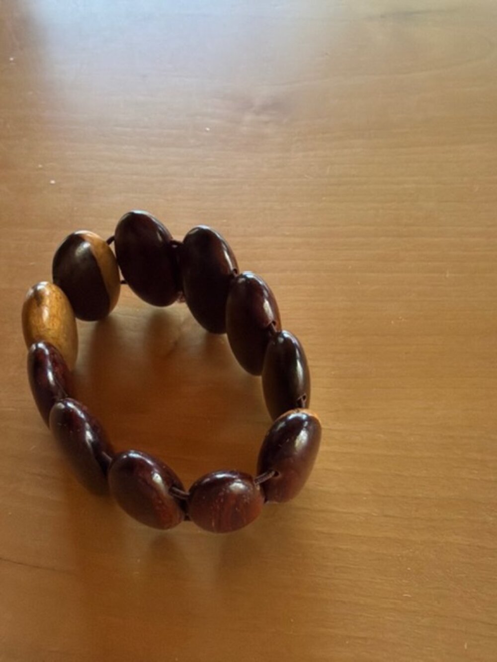 Wooden Bead Bracelet